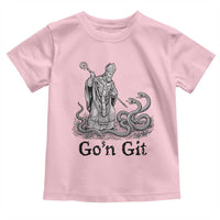 Go'n Git Funny Saint Patrick Banishing Snakes Toddler T Shirt Irish History Humor St Patricks Day