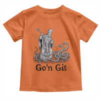 Go'n Git Funny Saint Patrick Banishing Snakes Toddler T Shirt Irish History Humor St Patricks Day