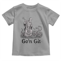 Go'n Git Funny Saint Patrick Banishing Snakes Toddler T Shirt Irish History Humor St Patricks Day