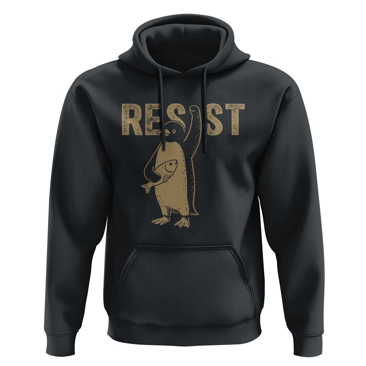 Funny Penguin Resist Hoodie Resist Penguin Activism Graphic
