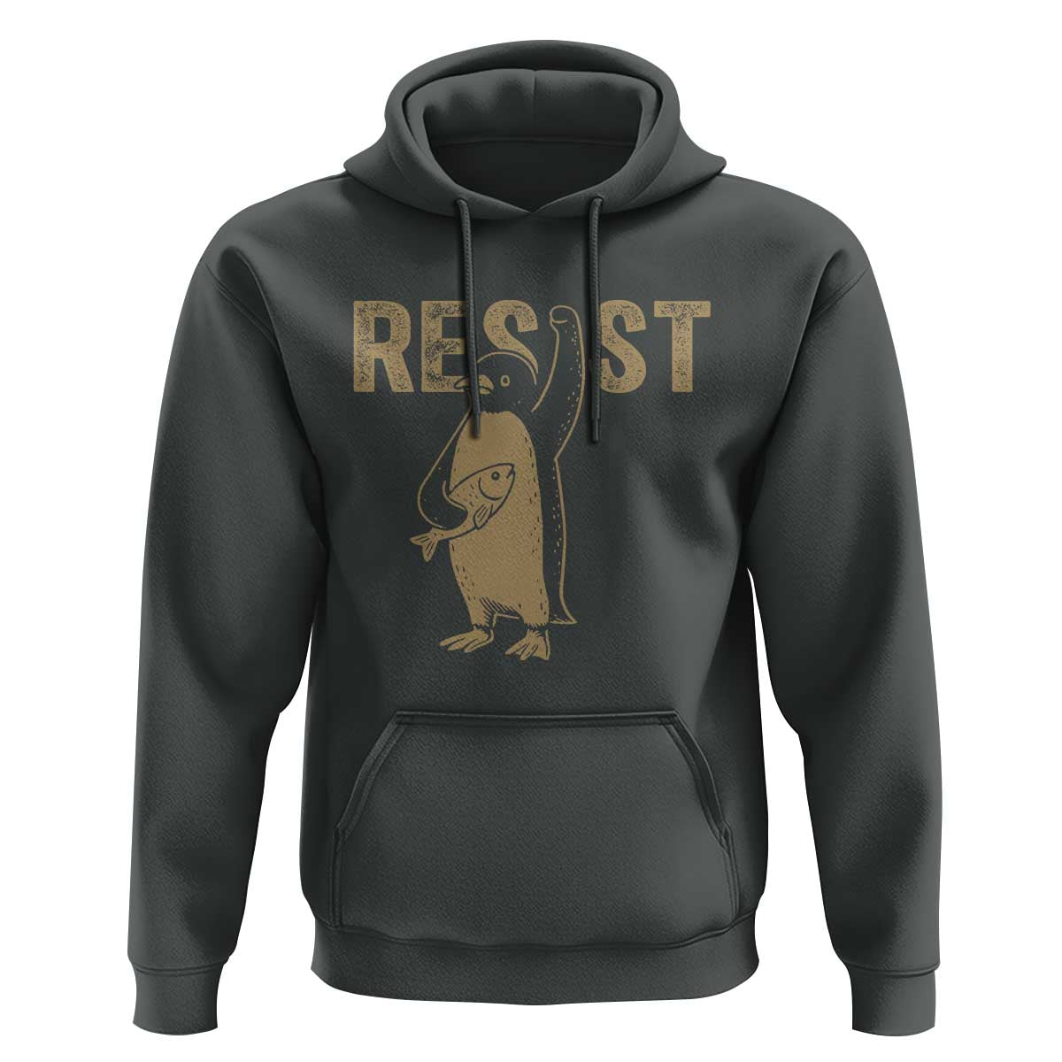 Funny Penguin Resist Hoodie Resist Penguin Activism Graphic