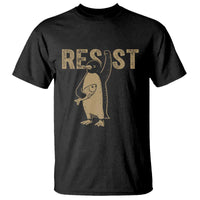 Funny Penguin Resist T Shirt Resist Penguin Activism Graphic