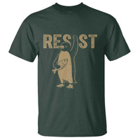Funny Penguin Resist T Shirt Resist Penguin Activism Graphic