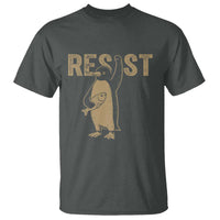 Funny Penguin Resist T Shirt Resist Penguin Activism Graphic
