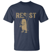 Funny Penguin Resist T Shirt Resist Penguin Activism Graphic