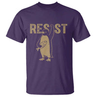 Funny Penguin Resist T Shirt Resist Penguin Activism Graphic