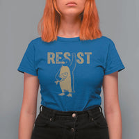 Funny Penguin Resist T Shirt For Women Resist Penguin Activism Graphic