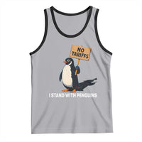Funny Penguin Resist Tank Top No Tariffs I Stand With Penguins