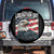 Liberation Day April 2 2025 Spare Tire Cover Fair Trade Patriotic American Eagle USA Flag