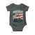 Liberation Day April 2 2025 Baby Onesie Fair Trade Patriotic American Eagle USA Flag