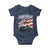 Liberation Day April 2 2025 Baby Onesie Fair Trade Patriotic American Eagle USA Flag