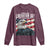 Liberation Day April 2 2025 Long Sleeve Shirt Fair Trade Patriotic American Eagle USA Flag