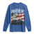Liberation Day April 2 2025 Long Sleeve Shirt Fair Trade Patriotic American Eagle USA Flag