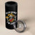 Cinco De Mayo Skeleton 4 in 1 Can Cooler Tumbler Relax Gringo I'm Legal Poncho
