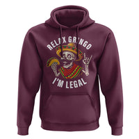 Cinco De Mayo Skeleton Hoodie Relax Gringo I'm Legal Poncho