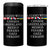 I Stand With Canada Greenland Mexico Panama Gaza Ukraine 4 in 1 Can Cooler Tumbler