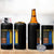 I Stand With Ukraine 4 in 1 Can Cooler Tumbler Ukrainian American Flag