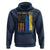 I Stand With Ukraine Hoodie Ukrainian American Flag
