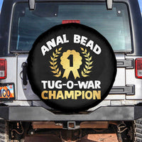Anal Bead Tug O War Champion Funny Offensive Spare Tire Cover Inappropriate Adult Humor Gold - Wonder Print Shop