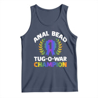 Anal Bead Tug O War Champion Funny Offensive Tank Top Inappropriate Adult Humor Rainbow - Wonder Print Shop