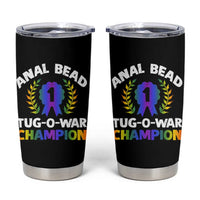 Anal Bead Tug O War Champion Funny Offensive Tumbler Cup Inappropriate Adult Humor Rainbow - Wonder Print Shop