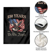 250 Years of Liberty American Semiquincentennial Garden Flag We The People Patriotic Eagle Heritage 1776 2026