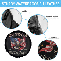 250 Years of Liberty American Semiquincentennial Spare Tire Cover We The People Patriotic Eagle Heritage 1776 2026