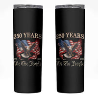 250 Years of Liberty American Semiquincentennial Skinny Tumbler We The People Patriotic Eagle Heritage 1776 2026