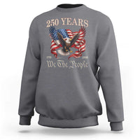 250 Years of Liberty American Semiquincentennial Sweatshirt We The People Patriotic Eagle Heritage 1776 2026