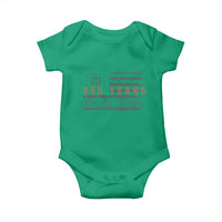 250 Years of Freedom American Flag Vintage Baby Onesie 1776-2026 We The People Patriotic Heritage