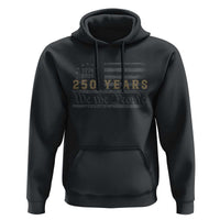250 Years of Freedom American Flag Vintage Hoodie 1776-2026 We The People Patriotic Heritage