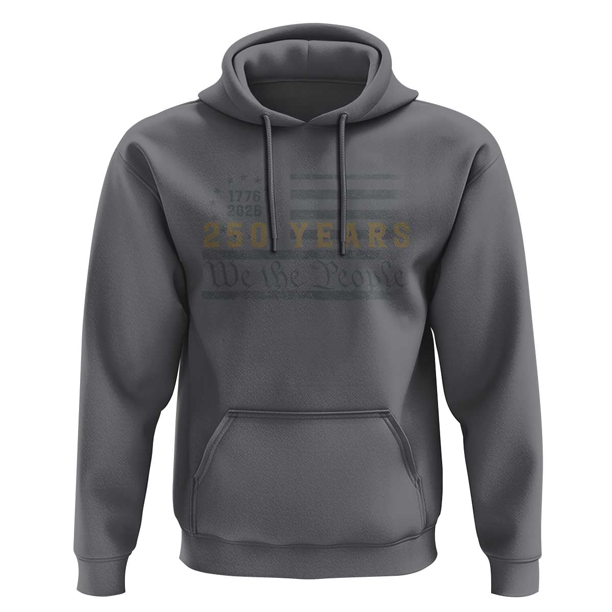 250 Years of Freedom American Flag Vintage Hoodie 1776-2026 We The People Patriotic Heritage
