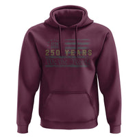 250 Years of Freedom American Flag Vintage Hoodie 1776-2026 We The People Patriotic Heritage