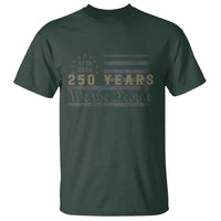 250 Years of Freedom American Flag Vintage T Shirt 1776-2026 We The People Patriotic Heritage