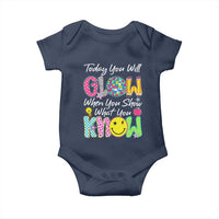 Motivational Test Day Glow Baby Onesie Today You Will Glow When You Show What You Know