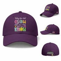Motivational Test Day Glow Baseball Cap Today You Will Glow When You Show What You Know