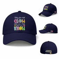 Motivational Test Day Glow Baseball Cap Today You Will Glow When You Show What You Know