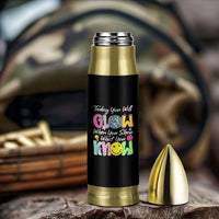 Motivational Test Day Glow Bullet Tumbler Today You Will Glow When You Show What You Know