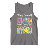 Motivational Test Day Glow Tank Top Today You Will Glow When You Show What You Know