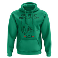 New Mom Est. 2025 Hoodie First Mother’s Day Matching Gift Light