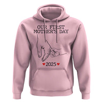 New Mom Est. 2025 Hoodie First Mother’s Day Matching Gift Light