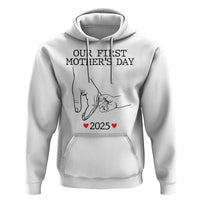 New Mom Est. 2025 Hoodie First Mother’s Day Matching Gift Light