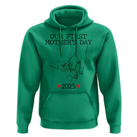 New Mom of Twins Est. 2025 Hoodie First Mother’s Day Matching Gift Light