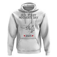 New Mom of Twins Est. 2025 Hoodie First Mother’s Day Matching Gift Light