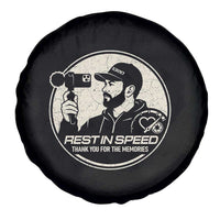 Rest In Speed Thank You For The Memories Spare Tire Cover Automotive Media Legend Memorial Tribute