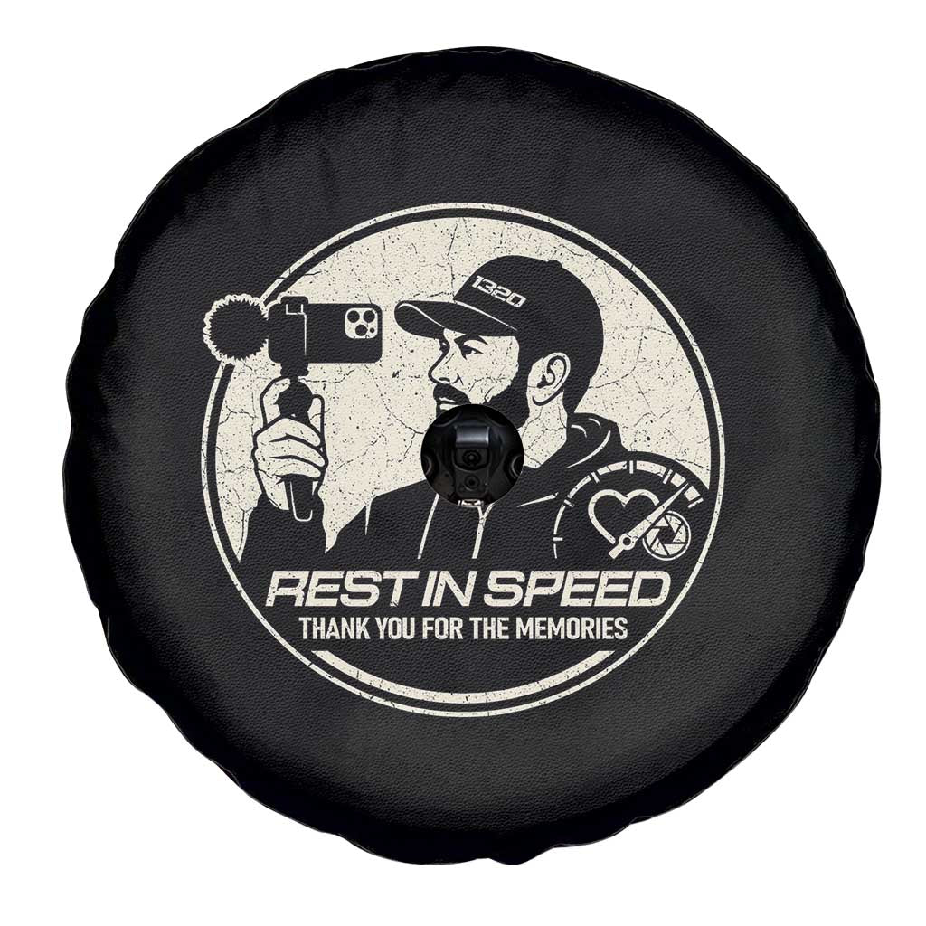 Rest In Speed Thank You For The Memories Spare Tire Cover Automotive Media Legend Memorial Tribute