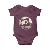 Rest In Speed Thank You For The Memories Baby Onesie Automotive Media Legend Memorial Tribute