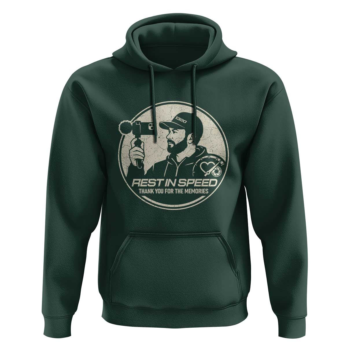 Rest In Speed Thank You For The Memories Hoodie Automotive Media Legend Memorial Tribute