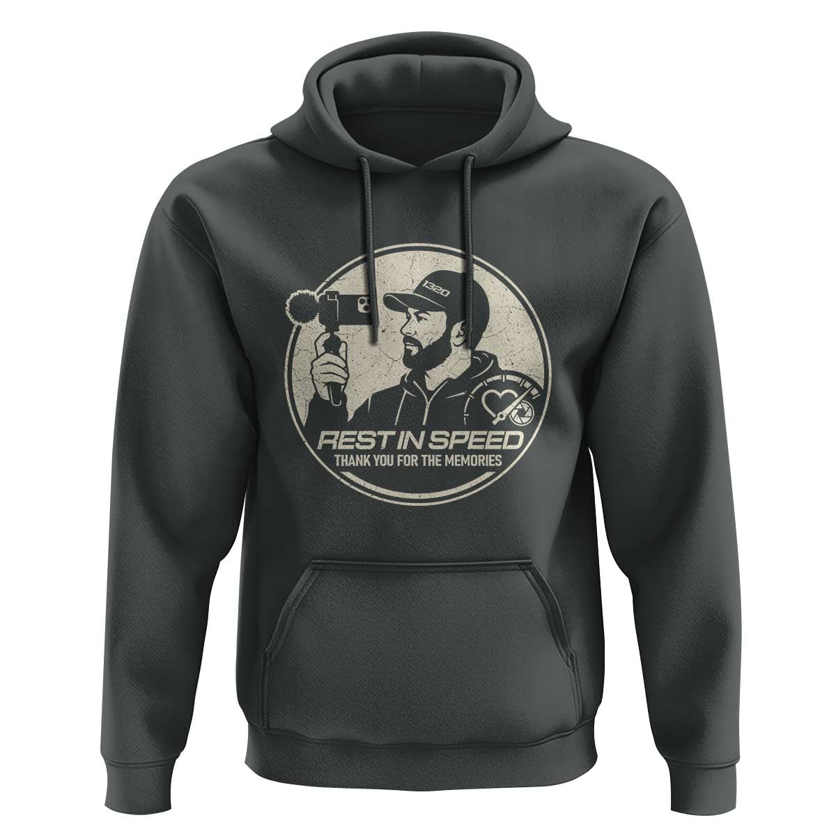 Rest In Speed Thank You For The Memories Hoodie Automotive Media Legend Memorial Tribute
