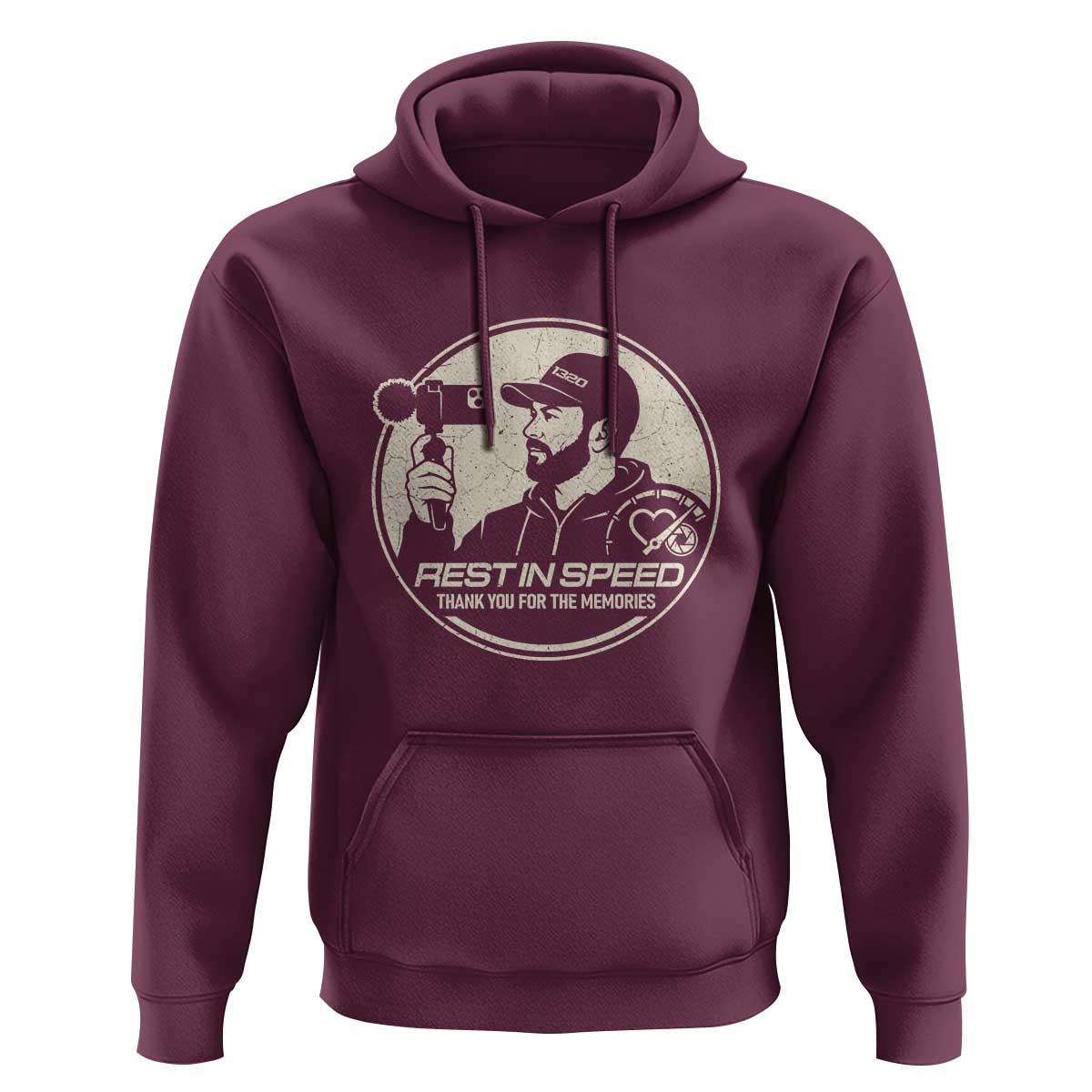 Rest In Speed Thank You For The Memories Hoodie Automotive Media Legend Memorial Tribute